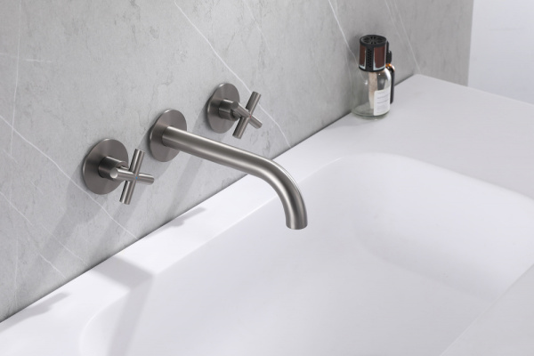 Смеситель для раковины Abber Wasser Kreis AF81121NG никель