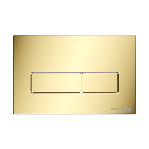 Инсталляция для унитаза WasserKRAFT 10TLT.010.ME.PG03 с клавишей золото