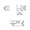 Крючок Fantini Young 96 02 7644