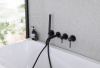 Смеситель для ванны Abber Wasser Kreis AF8130B черный