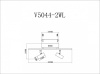 Спот Moderli Right V5044-2WL