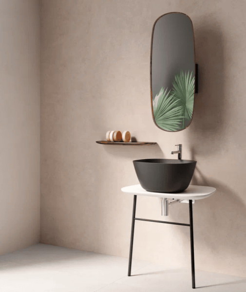 Раковина-чаша Vitra Plural 45 см Vitra Plural 7811B483-0016 высокая матовый черный