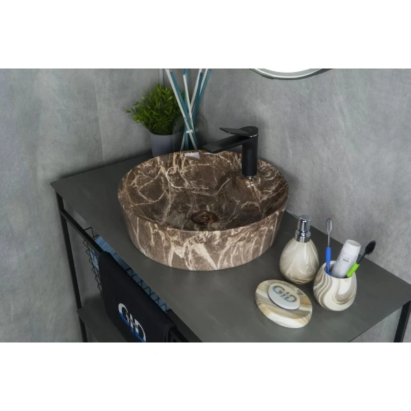 Раковина 45x45 см GID Stone Edition Mnc536