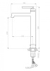 Смеситель для раковины BelBagno ACQUA-LMC-CRM