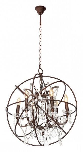 Подвесная люстра Loft it Foucaults Orb Crystal LOFT1897/6