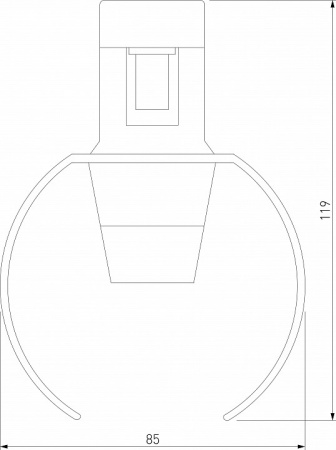 Накладной светильник Elektrostandard Esthetic Magnetic a065420
