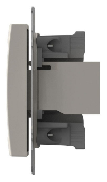 Розетка двойная Ethernet RJ-45 без рамки Elbi Eleсtriс Zena Vega 609-010200-248
