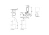 Чаша напольного унитаза Villeroy&Boch La Belle 5647 10R2