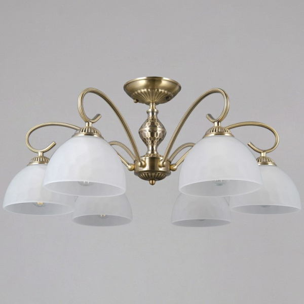 Люстра на штанге ILLUMICO  IL0894-6CSQ-26 AB ELITE