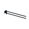 Полотенцедержатель Kludi Vela S 2597739 черный матовый