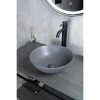 Раковина-чаша GID 9081gnm 36x36 см, накладная, серый матовый