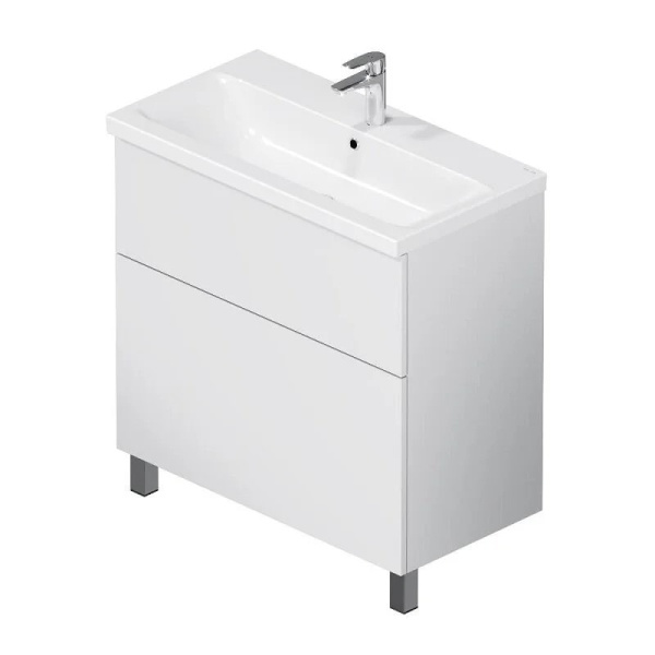 Тумба прд раковину AM.PM Gem 80 M90FSX0802WG белая глянцевая