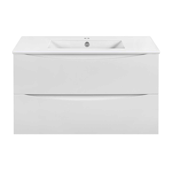 Тумба под раковину Vincea Mia Slim 90 см VMC-2MC900S1GW белый