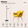 Торшер Maytoni ФАД MOD070FL-L12B3K