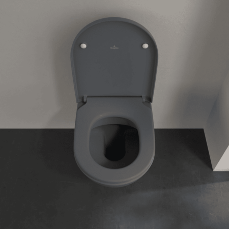 Подвесной унитаз Villeroy&Boch Subway 2.0 5614R0i4 графит