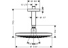 Верхний душ hansgrohe Raindance Select S 26467000