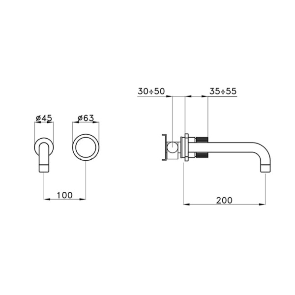Смеситель для раковины Stella Sirius SR01611CR00