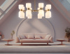 Люстра на штанге Ambrella Light LH LH56095