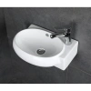 Раковина CeramaLux 9100L 43x29 см L, подвесная, белый