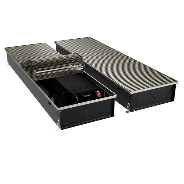 Конвектор внутрипольный Royal Thermo ATRIUM TURBO-150/400/1100-DG-U-LB