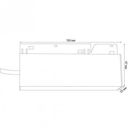 Блок питания Uniel UET-M50 UL-00008750