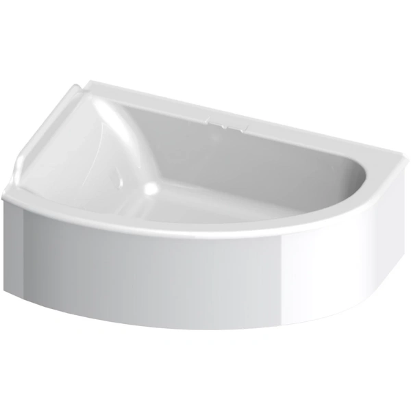 Ванна из литьевого мрамора Astra-Form Анастасия 01010025 182x125 см L, белый