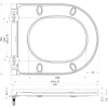 Крышка-сиденье BelBagno BB870SC с микролифтом, белый