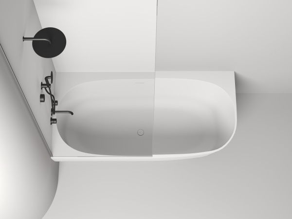 Ванна из искусственного камня Salini Sofia Corner Left 170x85 102515G