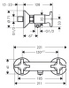 Смеситель для душа hansgrohe Logis Classic 71260000