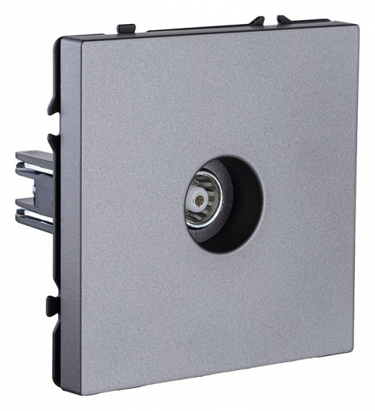 ТВ-розетка и SAT-розетка оконечная без рамки Kollinger Eclipse EC-021GY