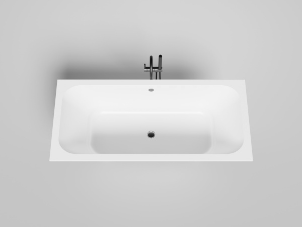 Ванна из искусственного камня Salini Orlanda Axis 170x75 103213GF покраска по RAL полностью