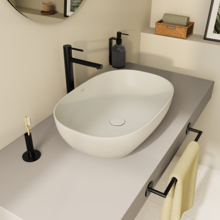 Раковина Vitra Outline Recycled 60 7995B066-0016 тауп матовый