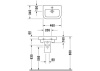 Раковина Duravit Happy D 417460000