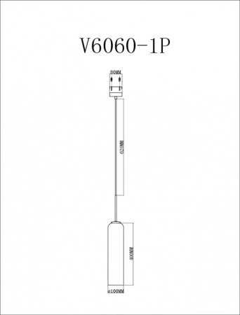Подвесной светильник Moderli Celebria V6060-1P