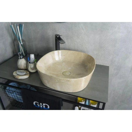 Раковина 44x44 см GID Stone Edition Mnc544