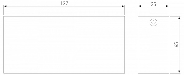 Накладной светильник Elektrostandard Block a066992