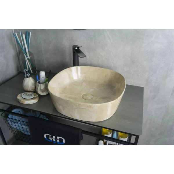 Раковина 44x44 см GID Stone Edition Mnc544