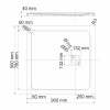Душевой поддон WasserKRAFT Rhin 44T 44T03
