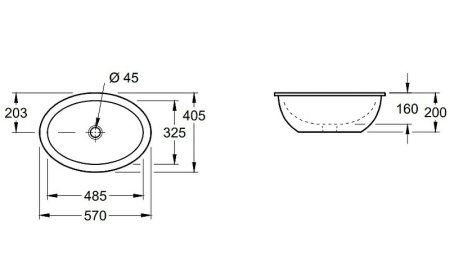 Раковина Villeroy&Boch Loop & Friends 616120R1