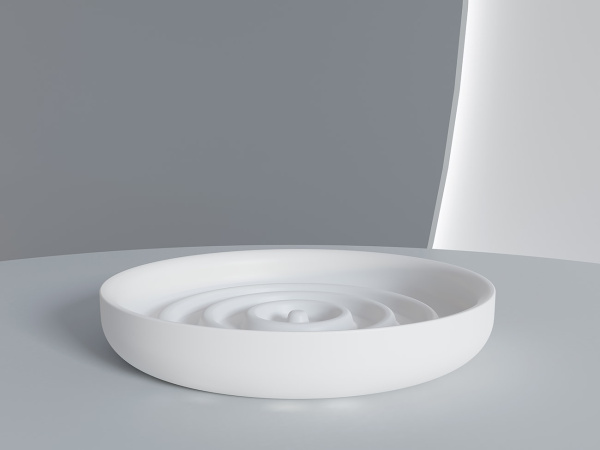 Мыльница Salini Gocce 1902201 белая