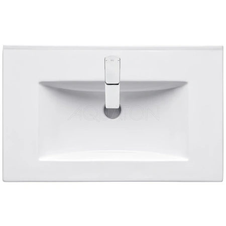 Раковина 75x47 см Акватон Quadro 1AX171WBXX000