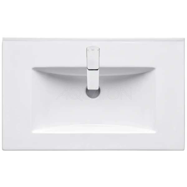 Раковина 75x47 см Акватон Quadro 1AX171WBXX000