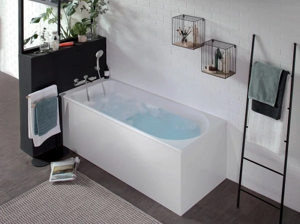 Ванна из искуственного камня Jacob Delafon Odeon Rive Gauche 160х70 E6D150-00 белый