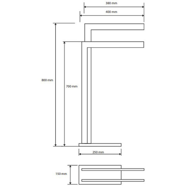 Полотенцедержатель Bemeta Beta 132836022