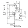 Смеситель для раковины Fantini Icona Classic 53 02 R404F