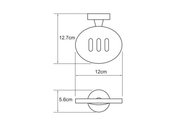 Мыльница WasserKRAFT Isen K-4069