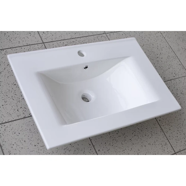 Раковина CeramaLux JY-807-70 71,5x46 см, накладная, белый
