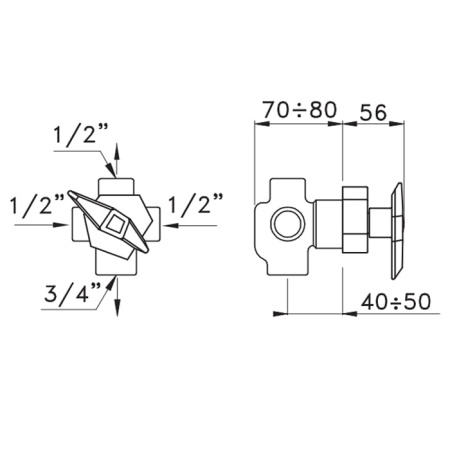 Переключатель Stella Stella ST 01200 CR00