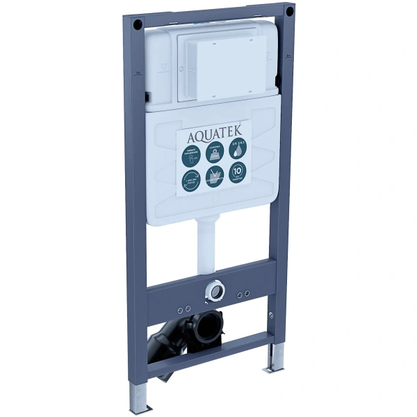 Инсталляция для унитаза Aquatek Pneumo S50 INSP-0000001 пневматическая