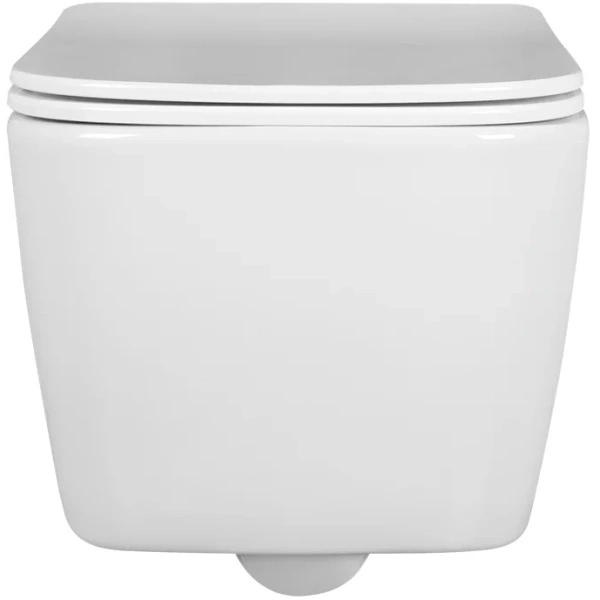 Унитаз подвесной Aquatek Либра AQ1148N-00 безободковый, с сиденьем микролифт, белый